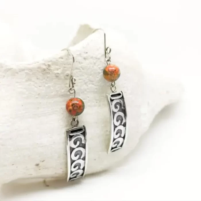 Aretes Largos Segmento Friso Ornamental